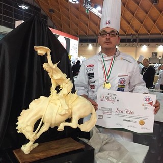 Medaglia d'oro per il loanese Luca Fabio ai campionati di cucina di Rimini