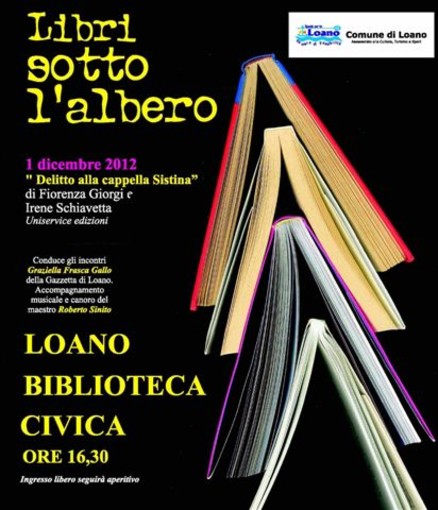 Loano, presentazione del libro "Delitto alla Cappella Sistina" Loano, presentazione del libro "Delitto alla Cappella Sistina"