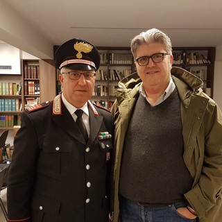 In pensione il luogotenente Luigi Carta, per 25 anni comandante della stazione dei carabinieri di Loano