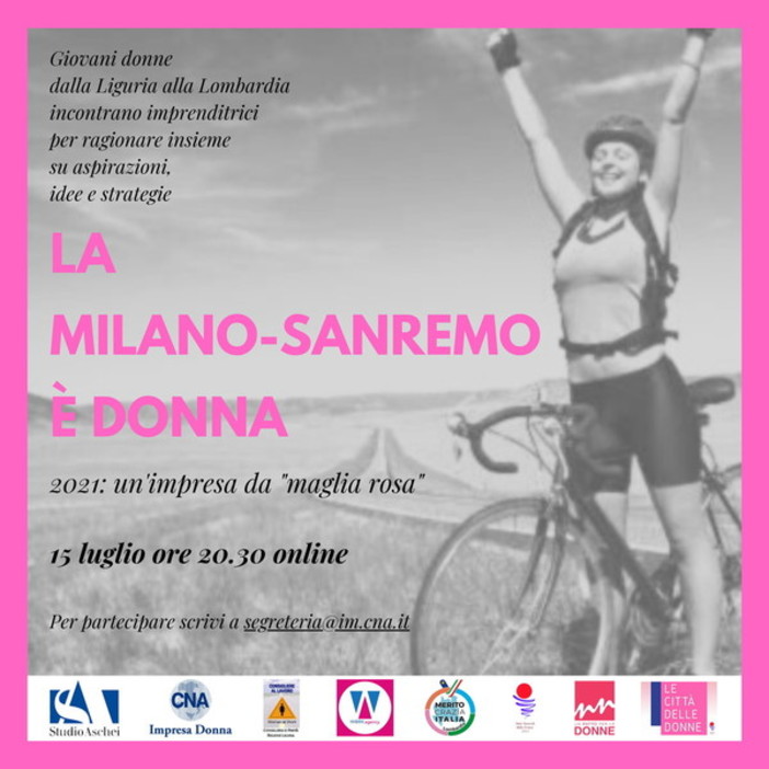 La Milano-Sanremo è donna: incontro tra imprenditrici su aspirazioni, idee e strategie La Milano-Sanremo è donna: incontro tra imprenditrici su aspirazioni, idee e strategie