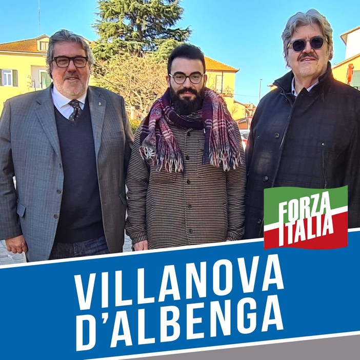 Forza Italia, Alessandro Marchiano nominato commissario cittadino di Villanova d'Albenga Forza Italia, Alessandro Marchiano nominato commissario cittadino di Villanova d'Albenga