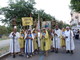 In foto alcuni momenti della processione della Madonna del Carmine, a Cuneo In foto alcuni momenti della processione della Madonna del Carmine, a Cuneo