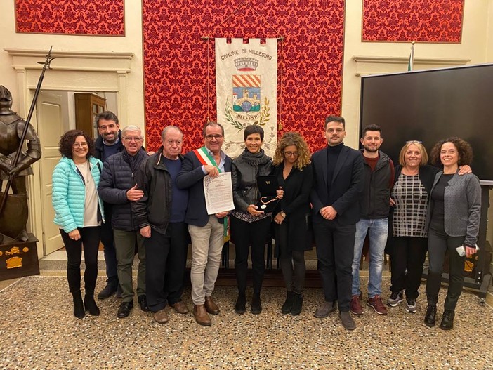 Millesimo: il "premio Enrico II Del Carretto" ad Aldo Dellepiane, fondatore e guida della Demont per cinquant'anni