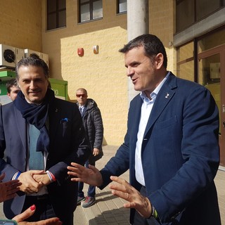 Il ministro dell’agricoltura Gian Marco Centinaio in visita ad Albenga: "Settore enogastronomico di pari passo con quello turistico" (FOTO e VIDEO)