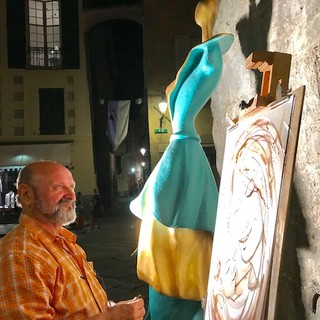 Albenga, un successo la mostra del Maestro Giuliano Ottaviani