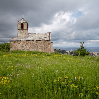 La chiesetta nella Madonna degli angeli, nei pressi del forte