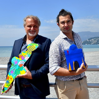 Padre e figlio in mostra ad Alassio: alla ‘Artender’ mostra degli artisti ventimigliesi Enzo ed Andrea Iorio