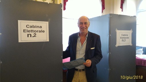 Candidati sindaco al voto: Melgrati alle urne ad Alassio