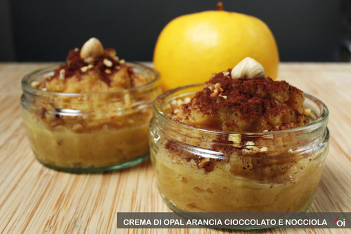 MercoledìVeg di Ortofruit: oggi prepariamo crema di Opal, arancia, cacao e nocciola