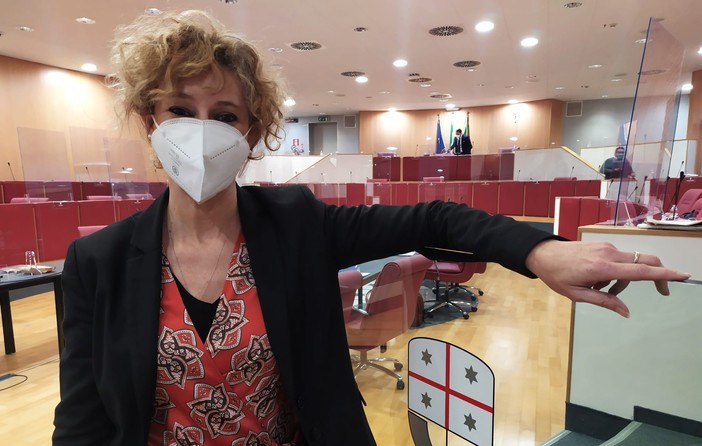 Mabel Riolfo (Lega) parla dell'impegno della Liguria contro gli sprechi alimentari