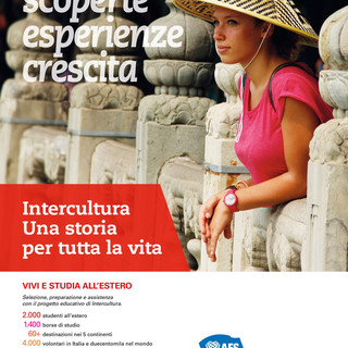 Anche in provincia di Savona la presentazione delle borse di studio e dei programmi all'estero di Intercultura