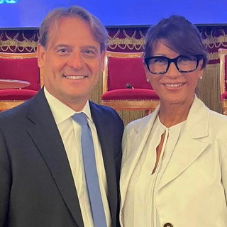 Marco Scajola e Simona Ferro Marco Scajola e Simona Ferro