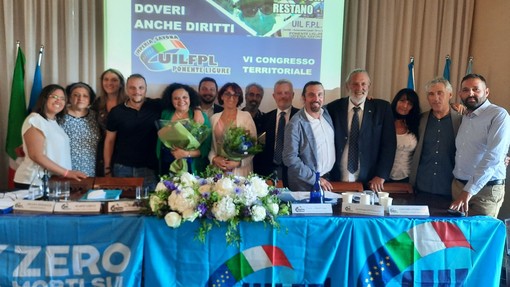 Milena Speranza rieletta segretario generale Uil Fpl Ponente Ligure: &quot;Le istituzioni non abbandonino il territorio&quot; (FOTO)