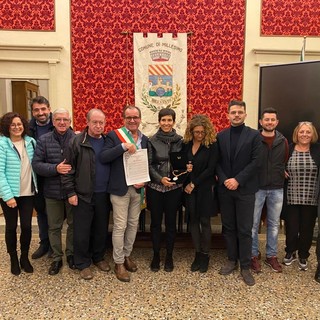 Millesimo: il "premio Enrico II Del Carretto" ad Aldo Dellepiane, fondatore e guida della Demont per cinquant'anni