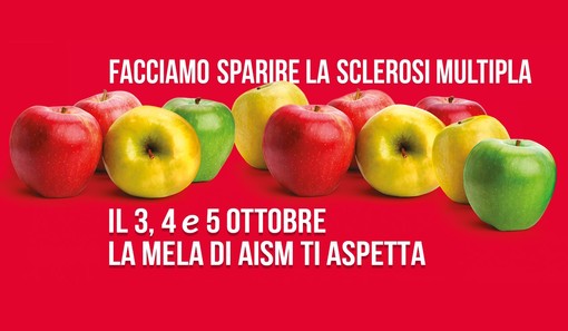 A Loano tornano le "Mele di Aism" per aiutare la ricerca contro la sclerosi multipla