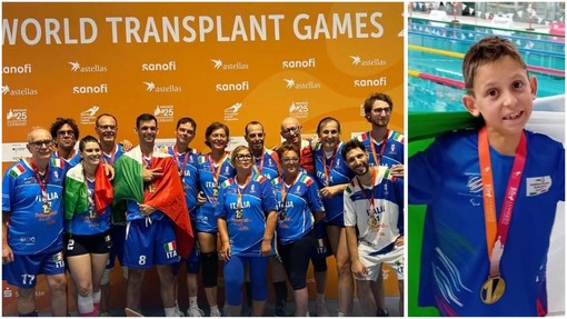 Mondiali Trapiantati, il varazzino Giona Addorisio e il savonese Giovanni Antichi conquistano 3 ori Mondiali Trapiantati, il varazzino Giona Addorisio e il savonese Giovanni Antichi conquistano 3 ori