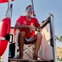 Donna colta da malore in mare a Loano: decisivo l'intervento del bagnino Marco Zappa Donna colta da malore in mare a Loano: decisivo l'intervento del bagnino Marco Zappa