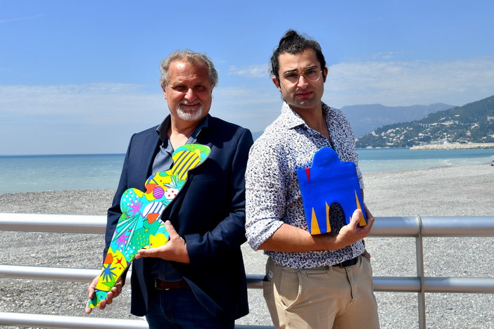 Padre e figlio in mostra ad Alassio: alla ‘Artender’ mostra degli artisti ventimigliesi Enzo ed Andrea Iorio