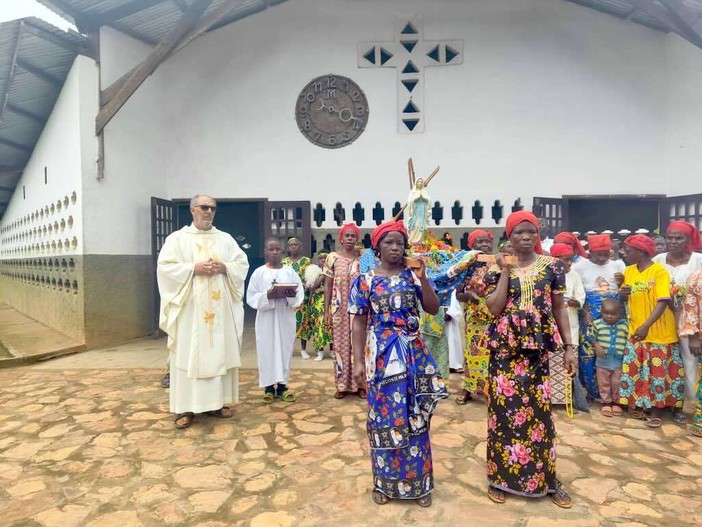 Tre giovani della diocesi di Savona-Noli in missione nel Centrafrica Tre giovani della diocesi di Savona-Noli in missione nel Centrafrica