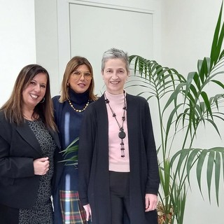 Da sinistra Monica Cirone, Bruna Rebagliati e Laura Lassalaz