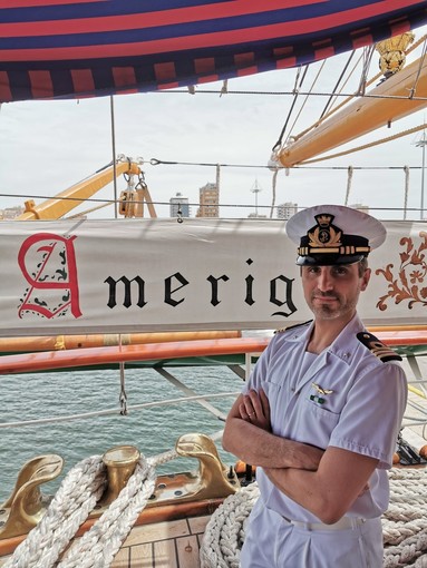 L’Albenganese Marco Berruti nuovo Direttore di Macchina della "Vespucci", la “nave più bella del mondo”