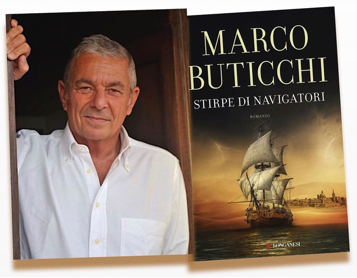 "Stirpe di navigatori": il "Re" del romanzo d'avventura Marco Buticchi alla Ubik di Savona "Stirpe di navigatori": il "Re" del romanzo d'avventura Marco Buticchi alla Ubik di Savona