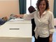 Vado Ligure, il candidato sindaco Monica Giuliano ha votato