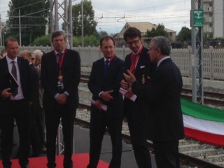 Mauro Moretti, ad Trenitalia e Claudio Burlando Mauro Moretti, ad Trenitalia e Claudio Burlando