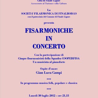 “Fisarmoniche in concerto”: l’evento musicale che della Società Filarmonica di Finalborgo