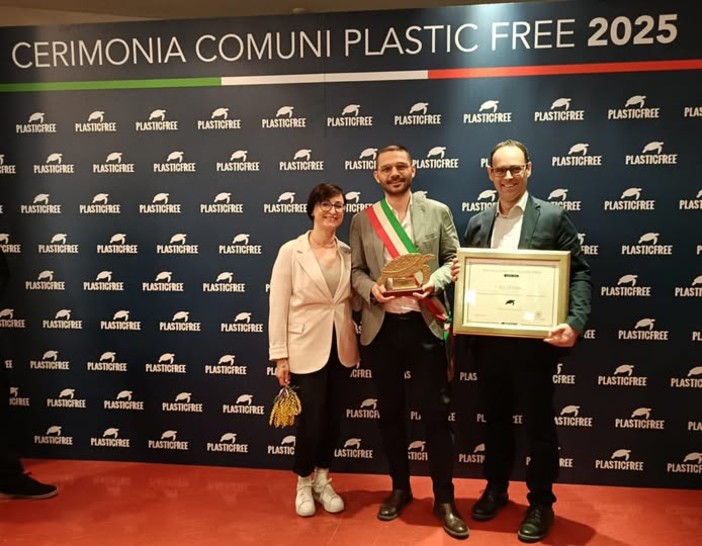 Plastic Free, a Napoli premiato anche il comune di Millesimo