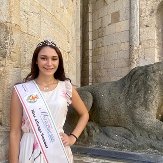 Miss Albenga Summer, Marta Merello: “Ho partecipato per divertimento e ho vinto, ma da grande farò la stilista”