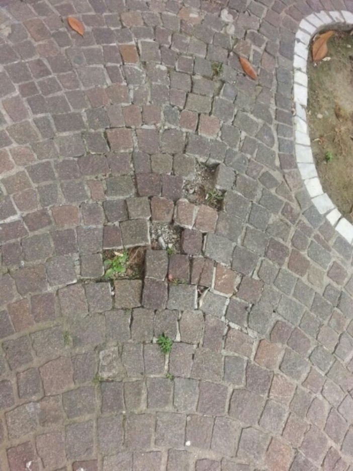 Qual è lo stato di salute dei marciapiedi di Albenga?