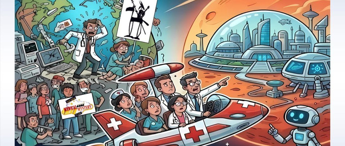 “Medical to Mars”, i camici del San Paolo tornano in scena per la solidarietà “Medical to Mars”, i camici del San Paolo tornano in scena per la solidarietà