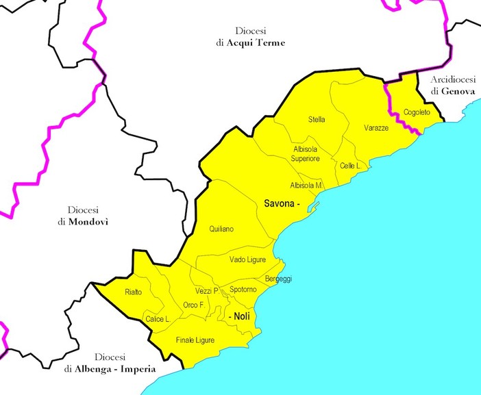 Riorganizzazione nella Diocesi di Savona-Noli: nascono le dieci "zone pastorali" Riorganizzazione nella Diocesi di Savona-Noli: nascono le dieci "zone pastorali"