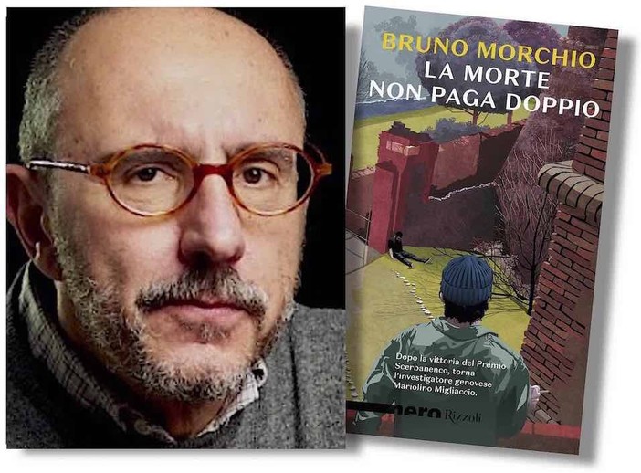 Savona: lo scrittore Bruno Morchio presenta il romanzo "La morte non paga doppio" alla Ubik
