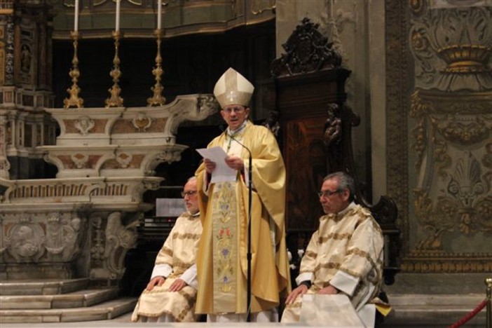 Varazze, messa con il vescovo per Santa Caterina