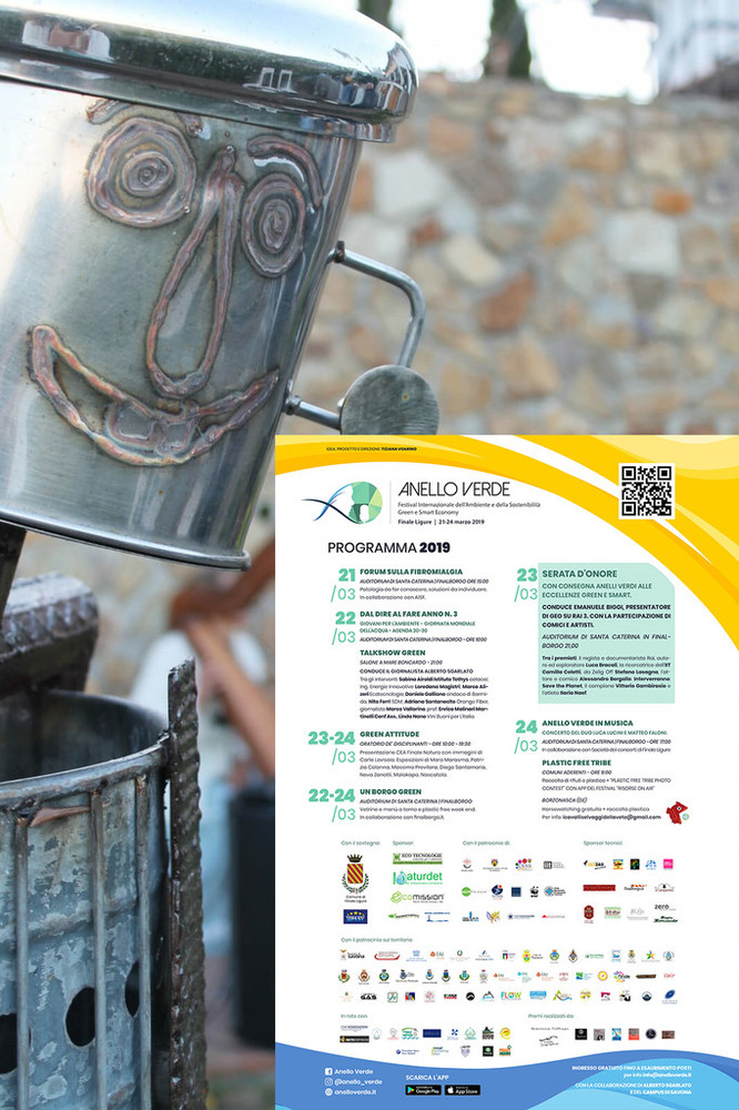 A Finalborgo arriva "Mr. Riciclo Green", la simpatica mascotte di Anello Verde