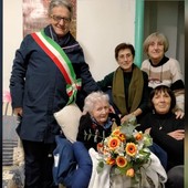 Carcare in festa per un'altra ultracentenaria: Maria Moretti ha spento 102 candeline