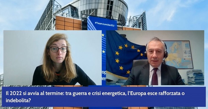 Guerra, caro energia e Pnrr: intervista a Massimo Gaudina (Commissione Europea): "Le crisi rafforzano la coesione tra i Paesi" (VIDEO) Guerra, caro energia e Pnrr: intervista a Massimo Gaudina (Commissione Europea): "Le crisi rafforzano la coesione tra i Paesi" (VIDEO)