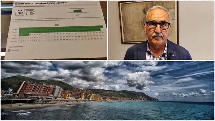 Pietra, mare "fortemente inquinato" alla foce del Maremola? De Vincenzi: "Da Arpal ok a balneabilità e qualità delle acque"