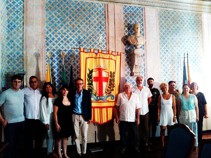 Il cubano Marcelino Guerra Rosabal in visita diplomatica ad Albenga e Arnasco (FOTO e VIDEO)