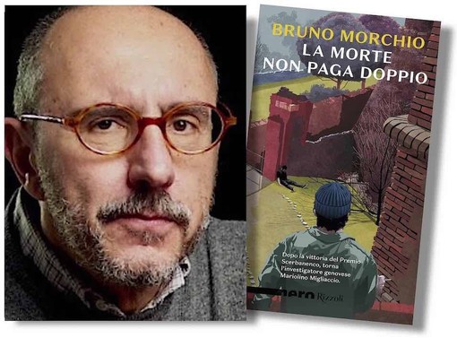 Savona: lo scrittore Bruno Morchio presenta il romanzo "La morte non paga doppio" alla Ubik