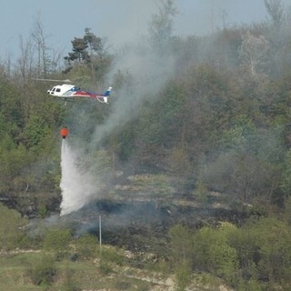 Millesimo: incendio di 5 ettari