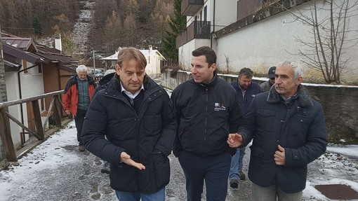 Sp 100 di Monesi: Giampedrone: "In primavera inauguriamo strada e ponte".