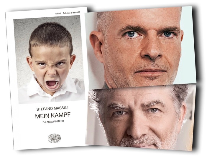 Parole ubikate ad Albissola, Stefano Massini presenta il libro "Mein Kampf. Da Adolf Hitler", modera Gioele Dix Parole ubikate ad Albissola, Stefano Massini presenta il libro "Mein Kampf. Da Adolf Hitler", modera Gioele Dix