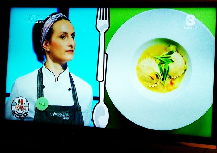 Micol di Borgio Verezzi supera il secondo turno di "Cuochi d'Italia"