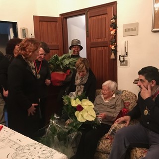 Albenga: Maria Boragno spegne 105 candeline