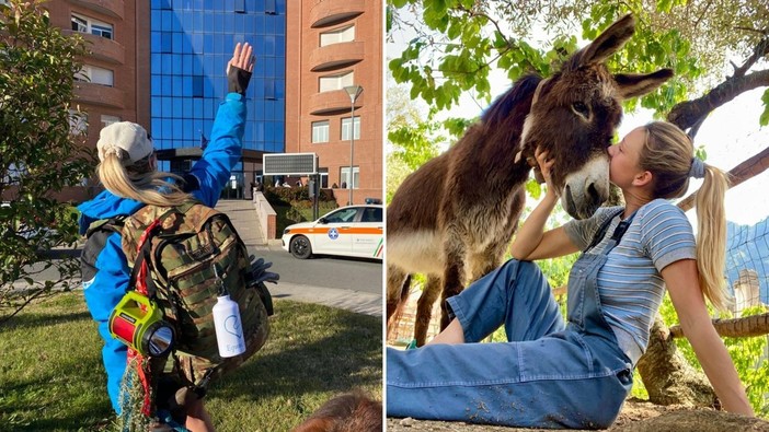 La testimonianza: “Gli animali ci aiutano a non essere dimenticati”. Malvina Abbattista solleva anche il problema della solitudine degli anziani