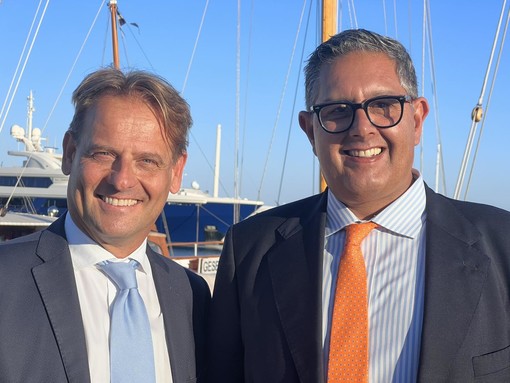 Marco Scajola con Giovanni Toti Marco Scajola con Giovanni Toti