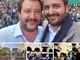 Il tour di Marco Racca, candidato alle prossime Europee, a Biella e Torino, fianco a fianco di Matteo Salvini